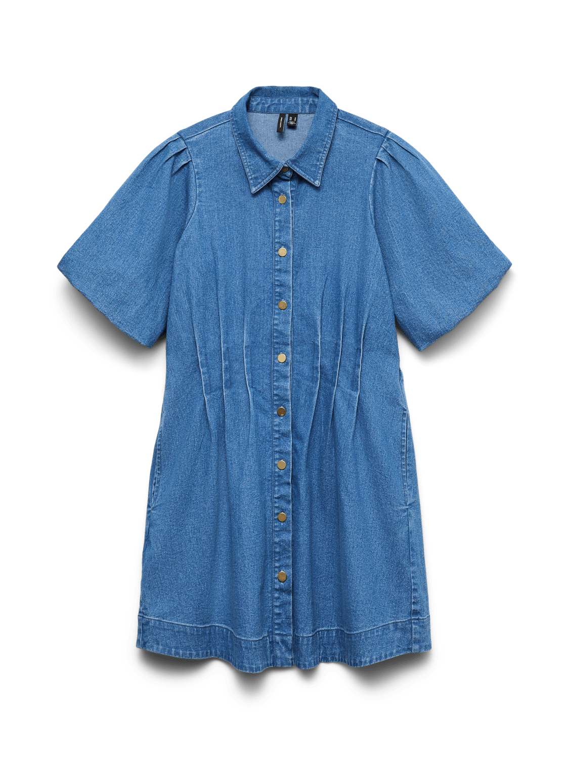 VMCASSIDY Short Dress - Medium Blue Denim - VERO MODA & VILA Bergvik